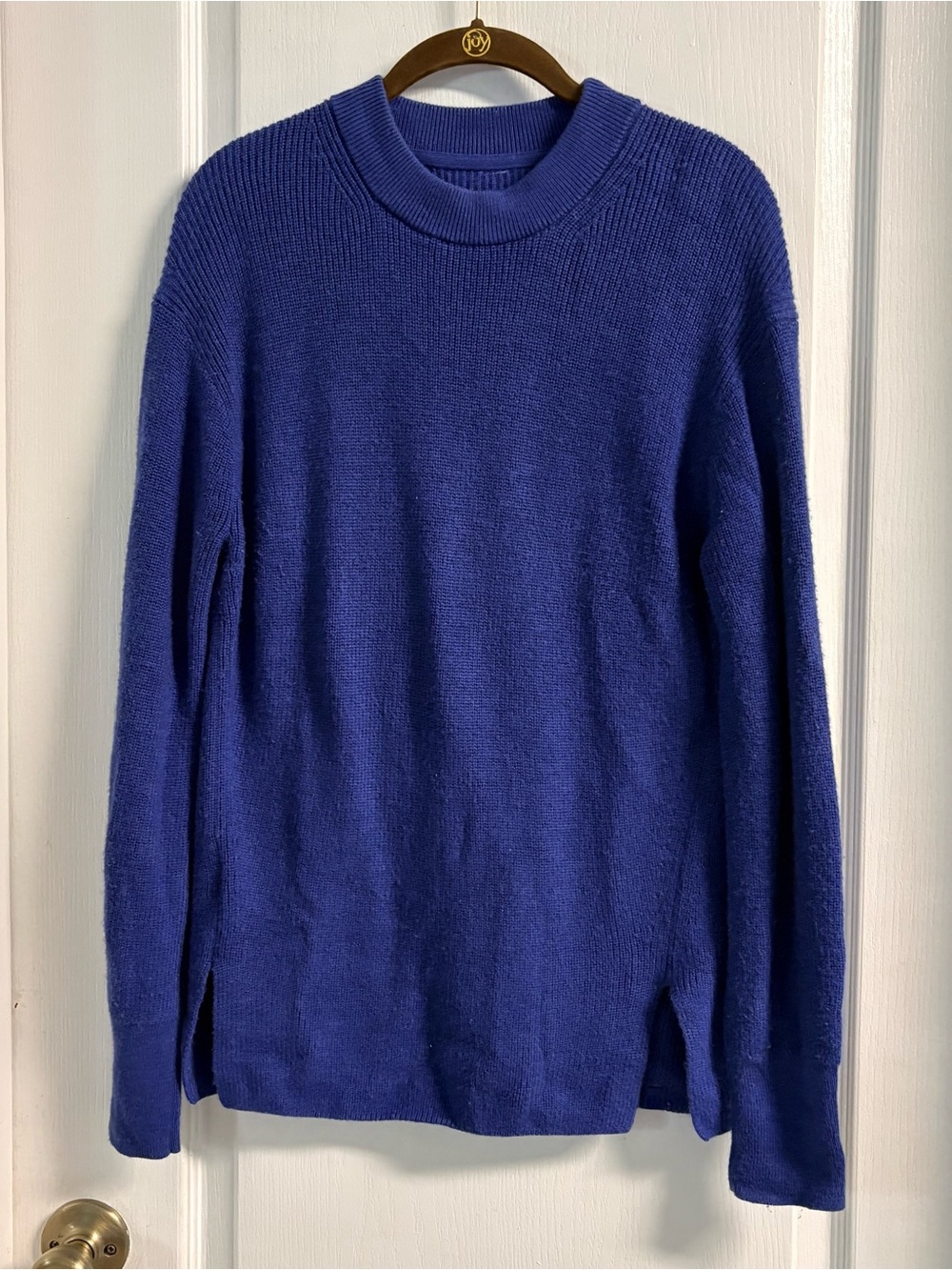 lululemon athletica Women's Cowlneck Sweater in Royal Blue